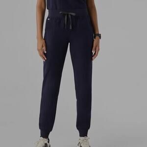 FIGS Zamora Jogger Style Scrub Pants  Blue Size Small